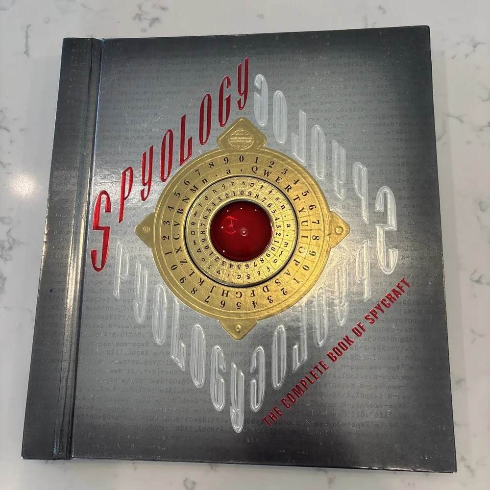 Spyology: The Complete Book of Spycraft Hardcover Illustrated Activity Book
